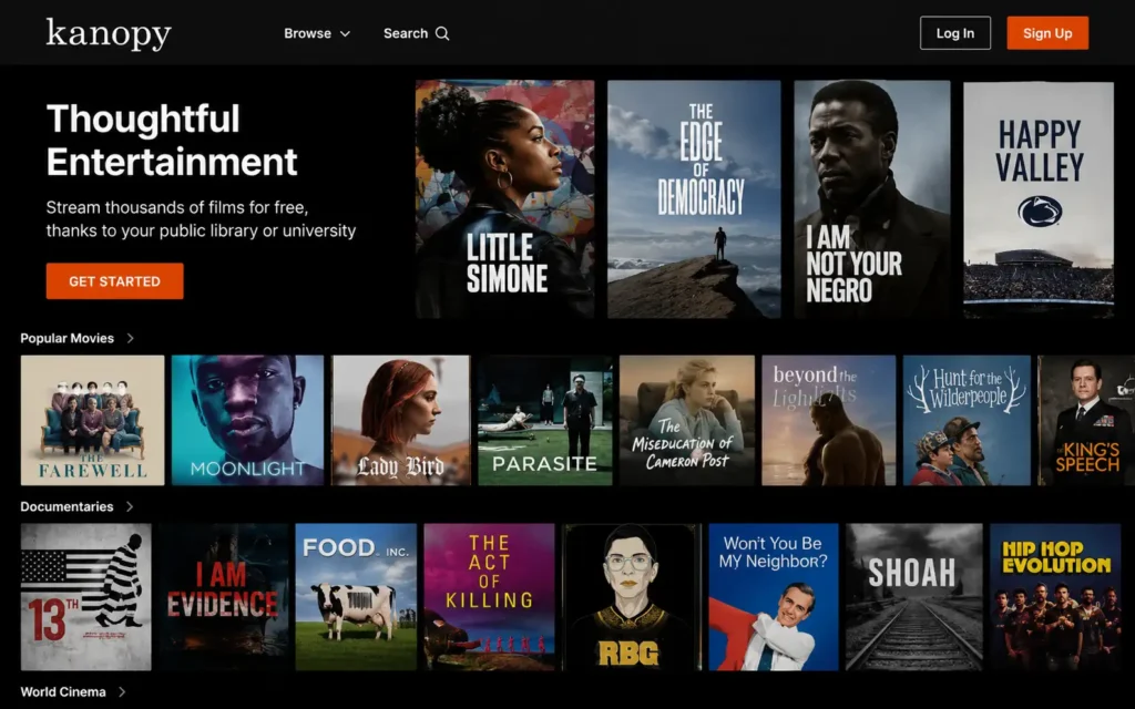 Kanopy streaming