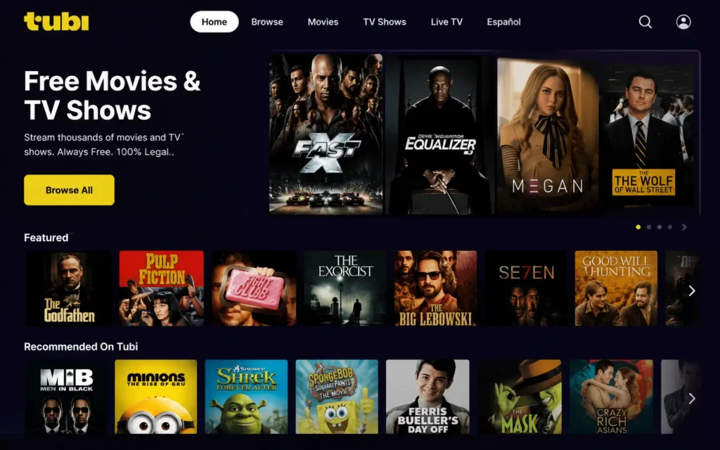 Tubi streaming