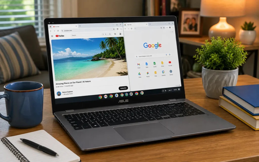 ASUS Chromebook CX15 affordable laptop for everyday home use