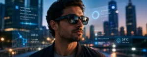 Best AI smart glasses with futuristic wearable AI and holographic interface