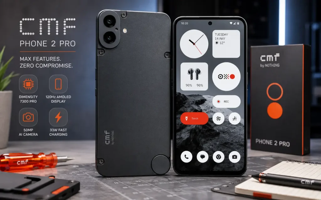 CMF Phone 2 Pro with premium design and AMOLED display