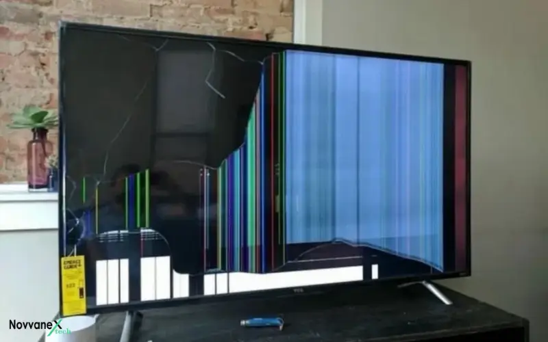 Damaged LCD Panel