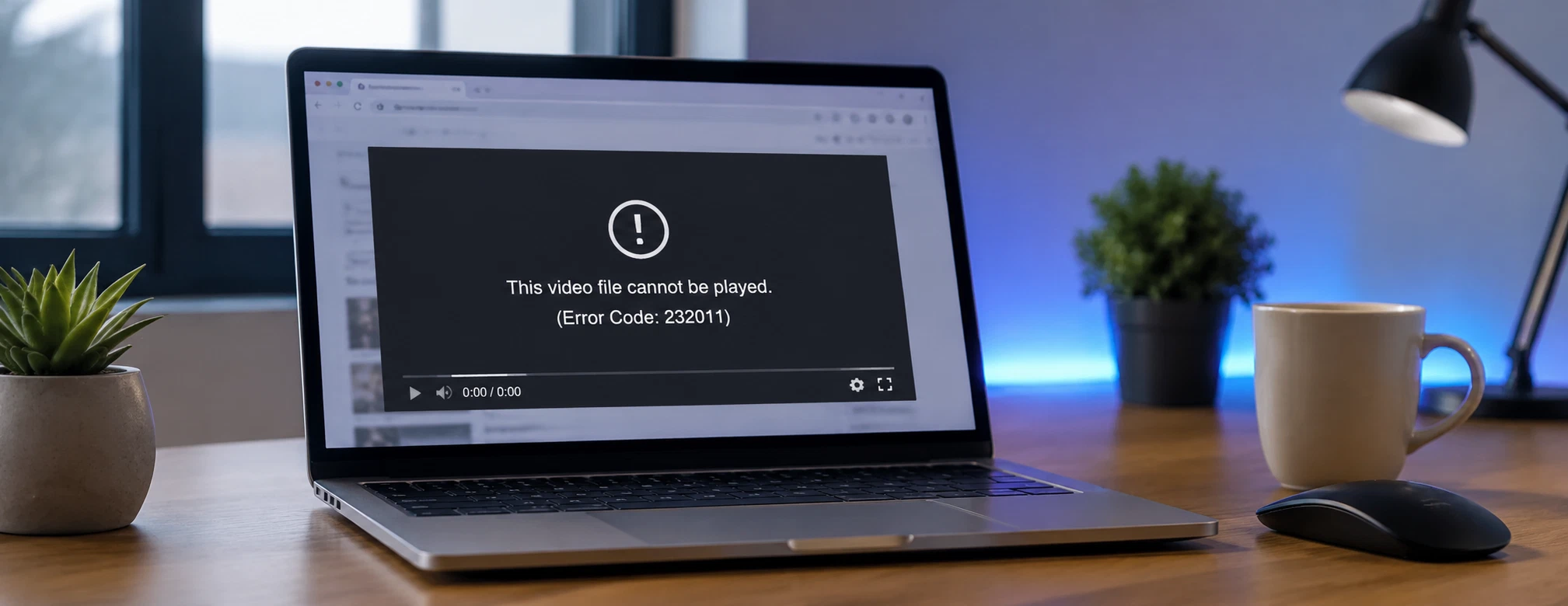 Error 232011 on video player