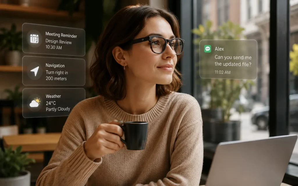 Even Realities G1 smart glasses with minimalist everyday AI features