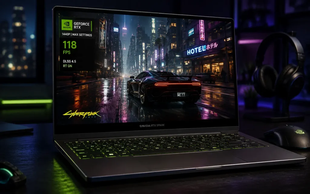 Futuristic gaming by NVIDIA RTX Spark