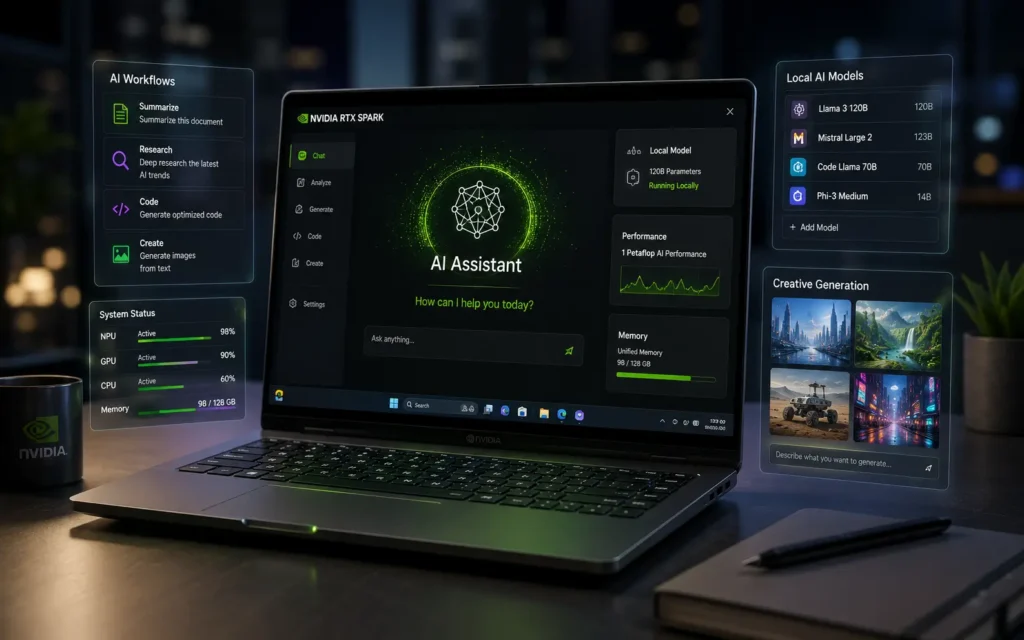 AI Workspace NVIDIA RTX Spark