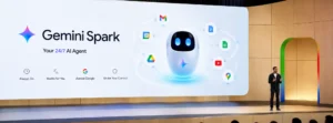 Gemini Spark AI keynote presentation