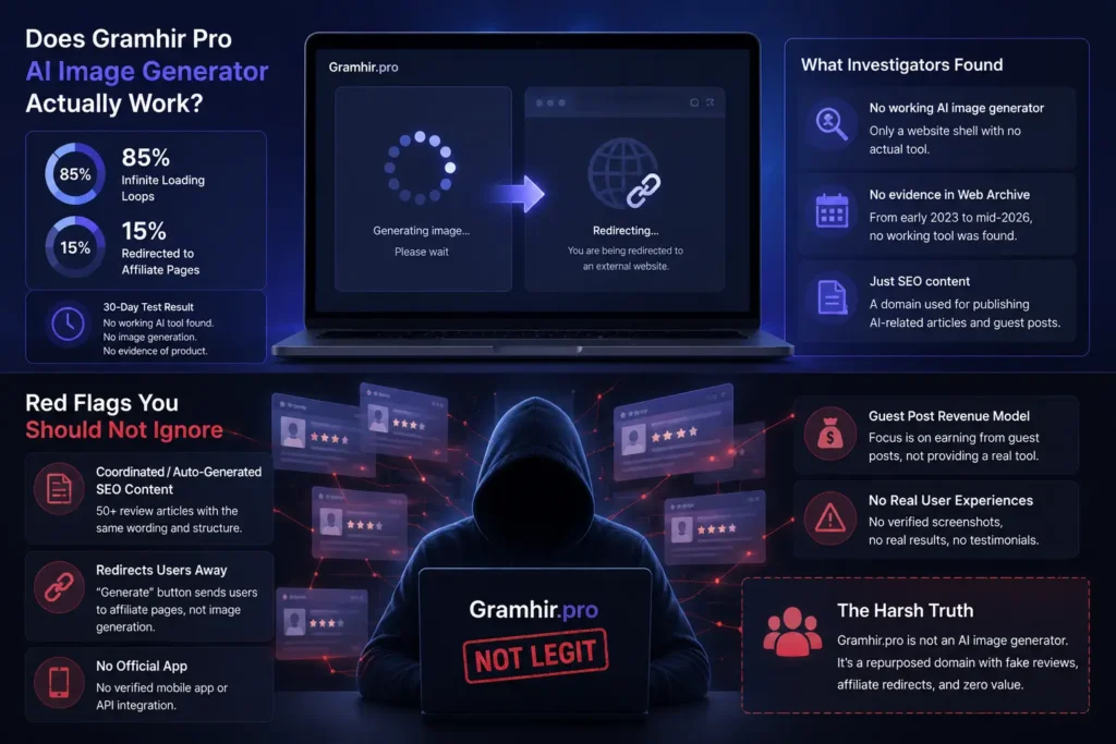 Gramhir Pro review fake tool exposed