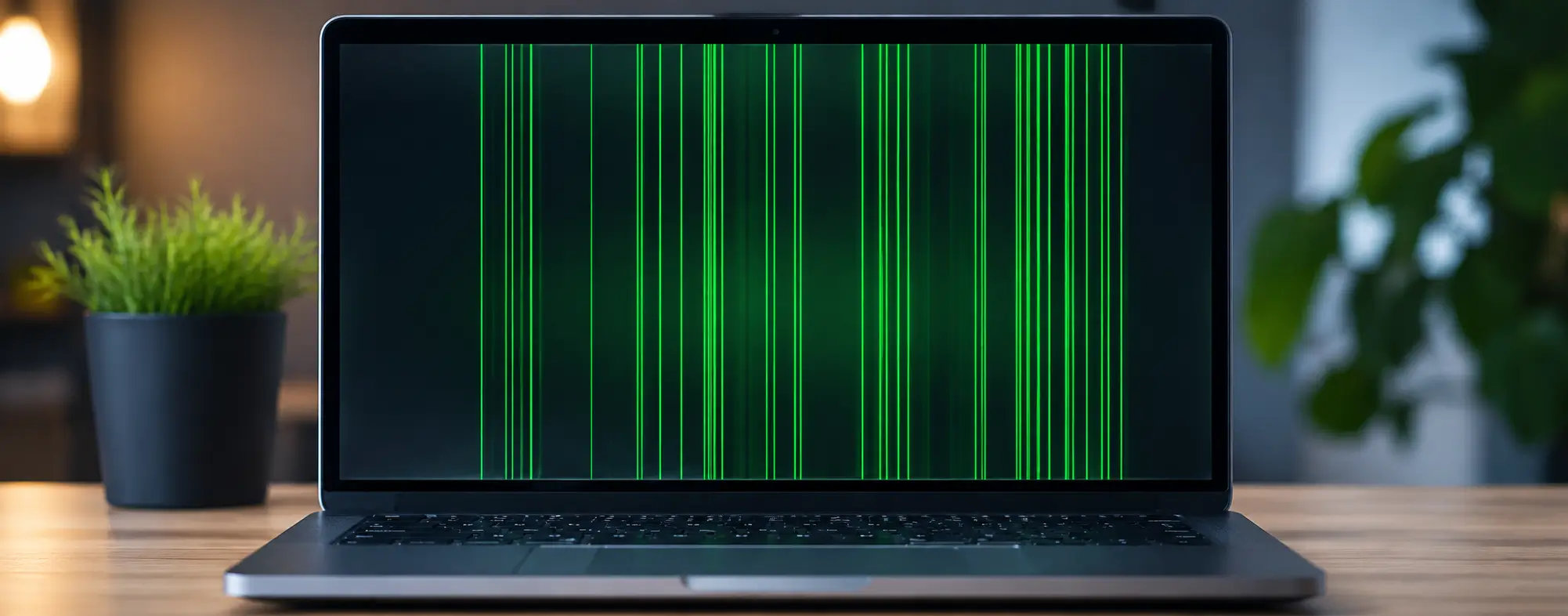 Laptop Green Lines on Screen