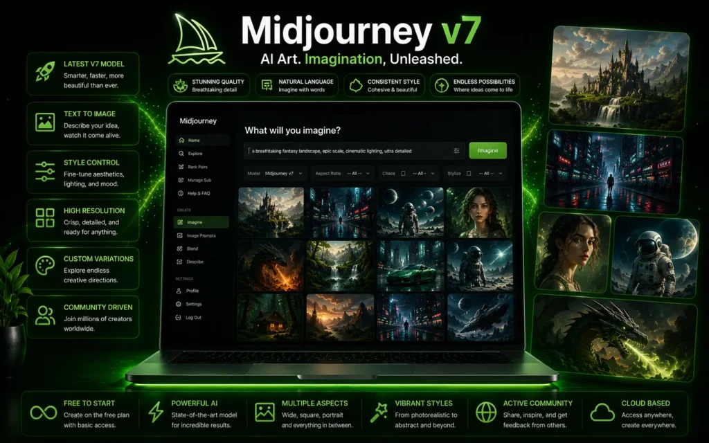 Midjourney v7