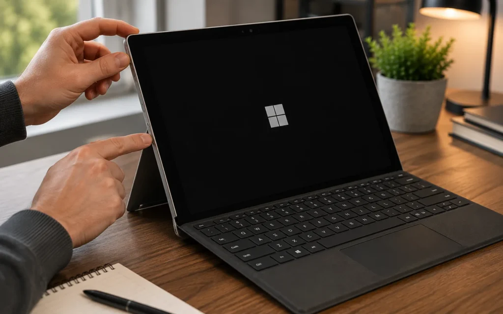 Performing Surface Pro 4 reset
