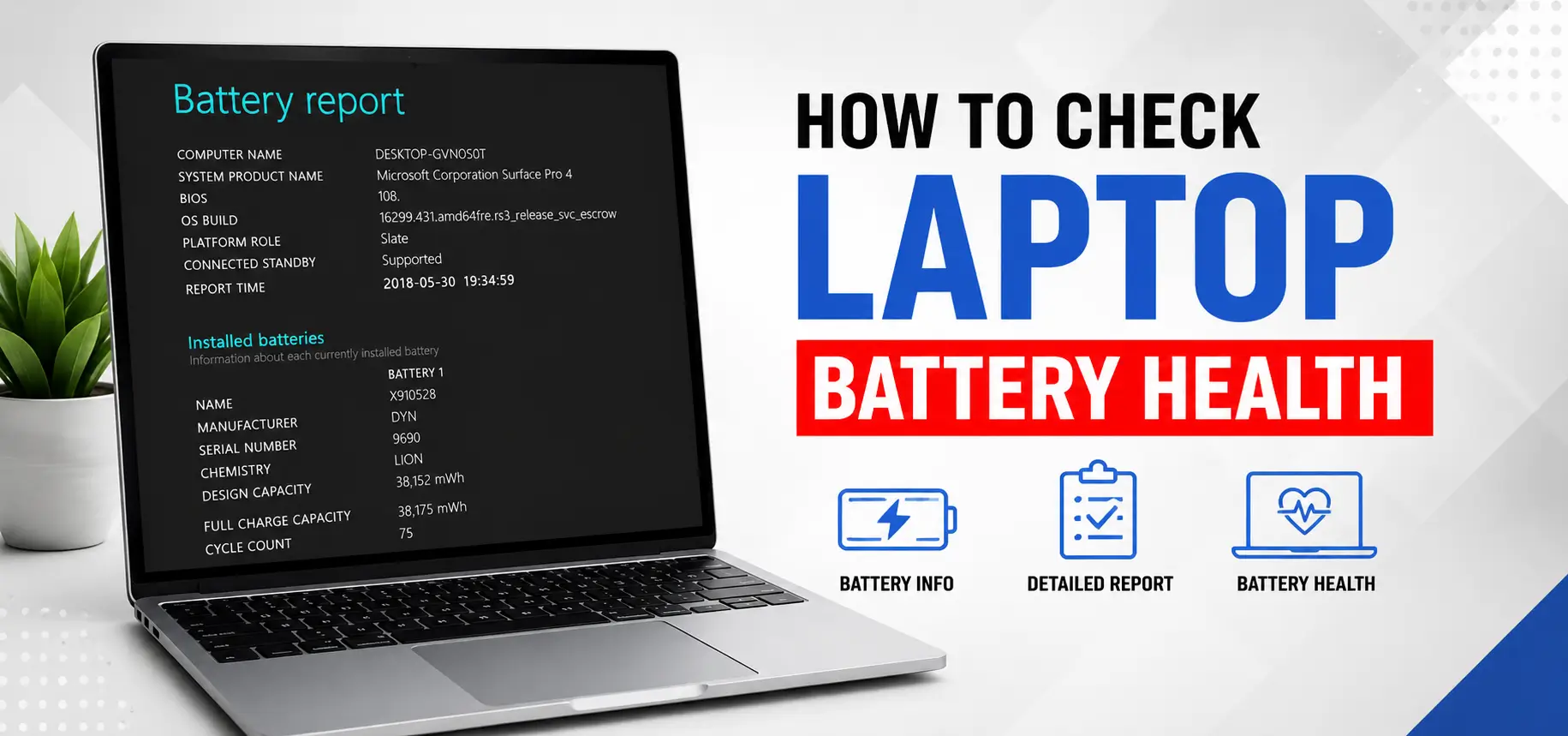 Laptop Battery Health